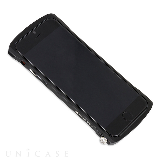 【iPhone6s/6 ケース】CLEAVE Chrono Aluminum Bumper (Black)