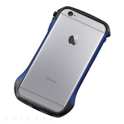 【iPhone6s/6 ケース】CLEAVE Hybrid Bumper (Carbon＆Blue)
