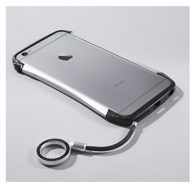【iPhone6s Plus/6 Plus ケース】CLEAVE Hybrid Bumper (Carbon＆Silver)goods_nameサブ画像