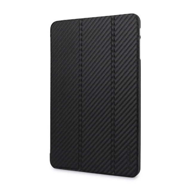 【iPad mini3/2/1 ケース】CarbonLook SHELL with Front cover for iPad mini カーボンブラックサブ画像