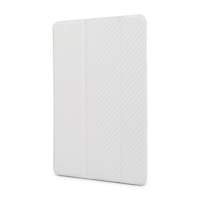 【iPad mini3/2/1 ケース】CarbonLook SHELL with Front cover for iPad mini カーボンホワイトサブ画像