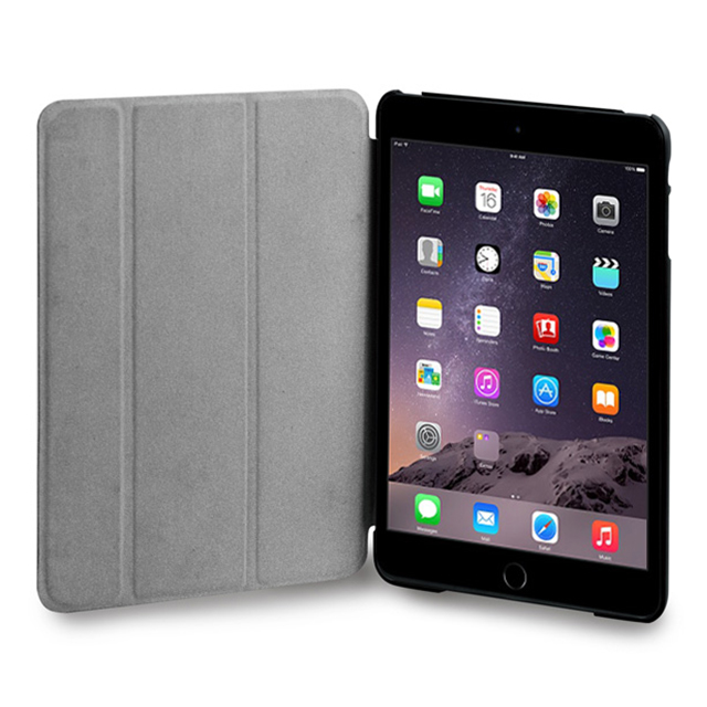 【iPad mini3/2/1 ケース】CarbonLook SHELL with Front cover for iPad mini カーボンホワイトgoods_nameサブ画像