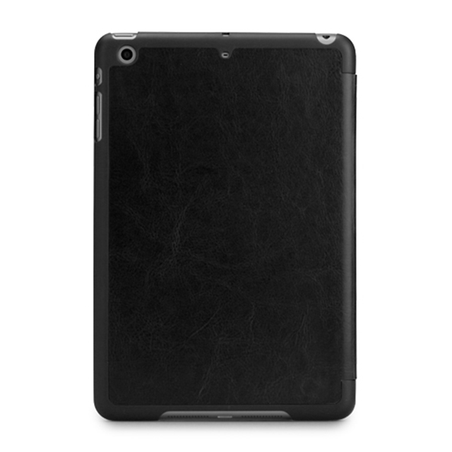 【iPad mini3/2/1 ケース】LeatherLook SHELL with Front cover for iPad mini ジェットブラックサブ画像