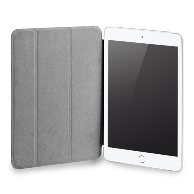 【iPad mini3/2/1 ケース】LeatherLook SHELL with Front cover for iPad mini チョコレートブラウンサブ画像