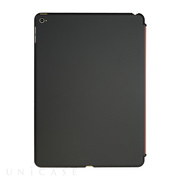 【iPad Air2 ケース】エアージャケットセット (Smart Cover対応タイプ/ラバーブラック)