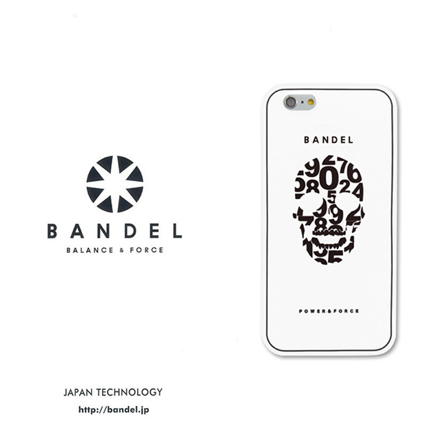 【iPhone6s/6 ケース】BANDEL Skull （White）サブ画像