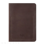 【iPad Air2 ケース】Black Tesoro Diary (ブラウン)