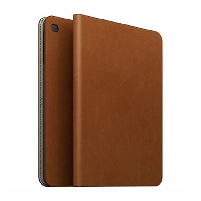【iPad Air2 ケース】D5 Calf Skin Leather Diary タンブラウンサブ画像