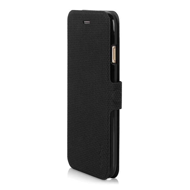 【iPhone6s/6 ケース】Flip Case RUBBER Stealth  Blackサブ画像