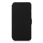 【iPhone6s Plus/6 Plus ケース】Flip Case RUBBER Stealth  Black