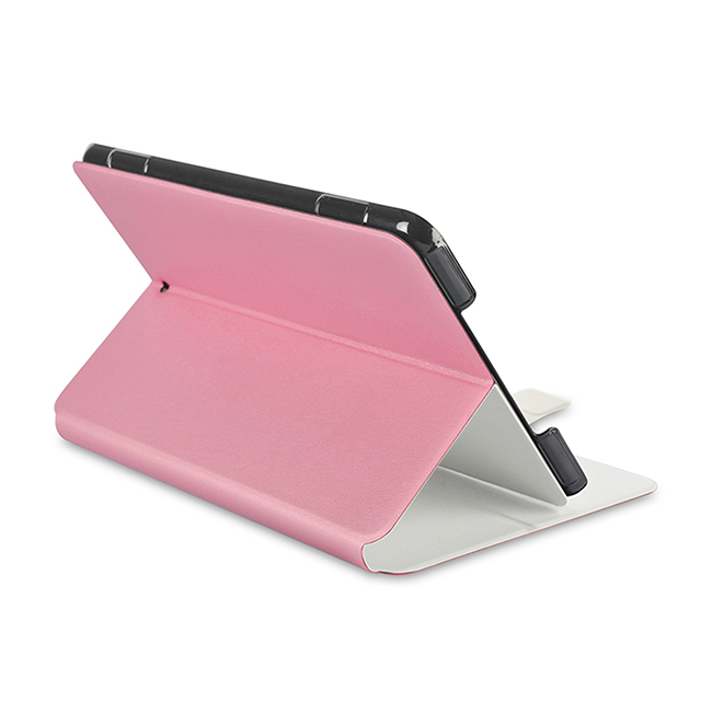 【iPad mini3/2/1 ケース】Dual Face Flip Case SYKES BASIC Pale Pink/Sugar Whiteサブ画像