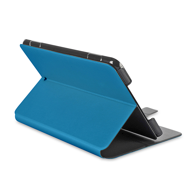 【iPad mini3/2/1 ケース】Dual Face Flip Case SYKES BASIC Space Gray/Ocean Blueサブ画像