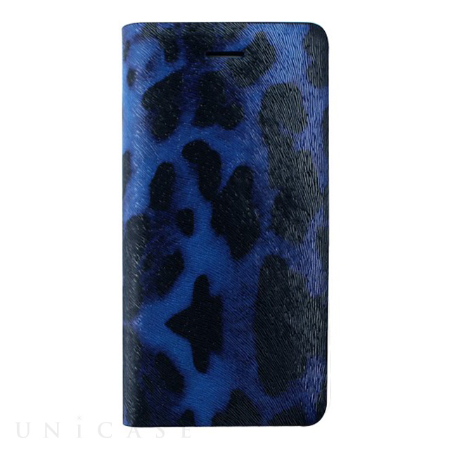【iPhone6s/6 ケース】Leopard Diary (ブルー)