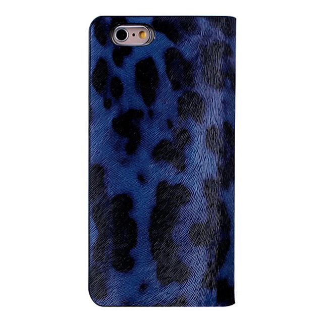 【iPhone6s/6 ケース】Leopard Diary (ブルー)サブ画像