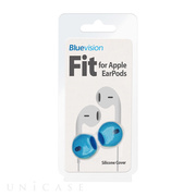 【iPhone iPod】Fit for Apple EarPods Neon Blue
