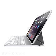 【iPad Air2 ケース】QODE Ultimateキーボードケース (ホワイト)