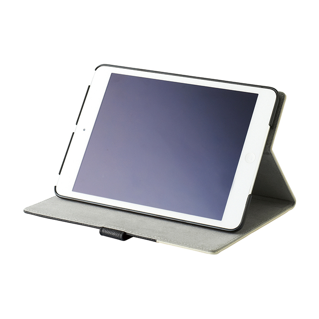 【iPad mini3/2/1 ケース】タブレットPCケース/マークスフィア(ブラック＆ホワイト)サブ画像