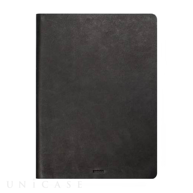 【iPad(9.7inch)(第5世代/第6世代)/Air2/iPad Air(第1世代) ケース】Leather Cover (ブラック)