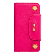 【iPhone6s/6 ケース】Sarina Series - BonBon Collection Flap Type Phone Case (Fuchsia)