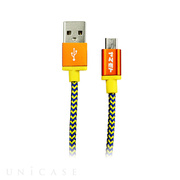 POP Cable Micro USB - ORANGE/YELLOW