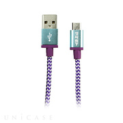 POP Cable Micro USB - BLUE/PURPL...