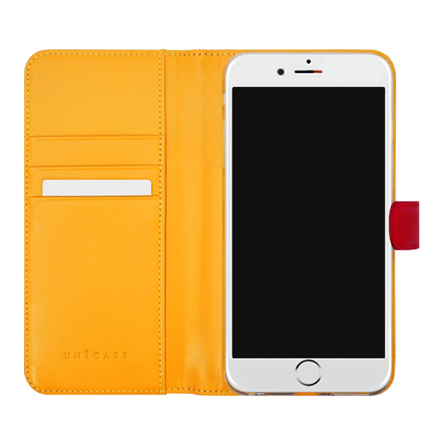 【iPhone6s/6 ケース】COWSKIN Diary Red×Buttercup for iPhone6s/6サブ画像