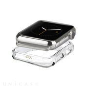 【Apple Watch ケース 38mm】Naked Tough Bumper Case (Clear) for Apple Watch Series3/2/1