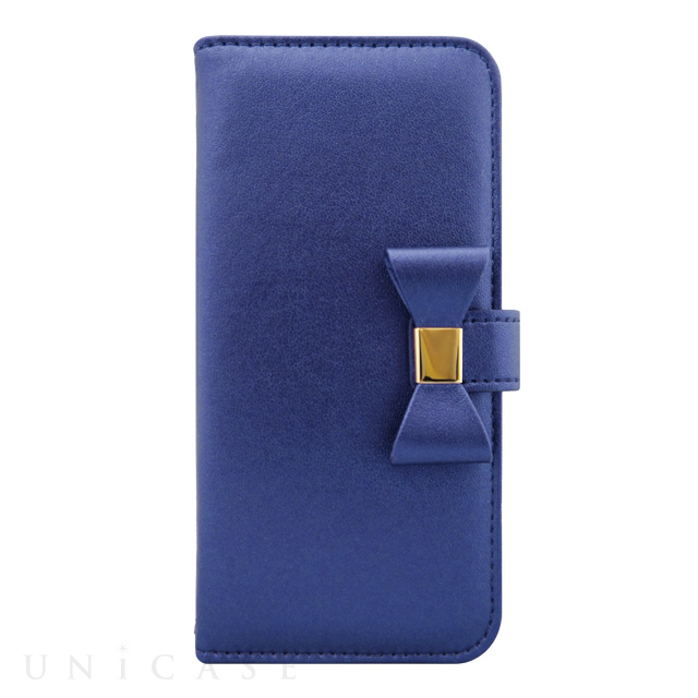 【iPhone6s/6 ケース】Ribbon Diary Navy for iPhone6s/6