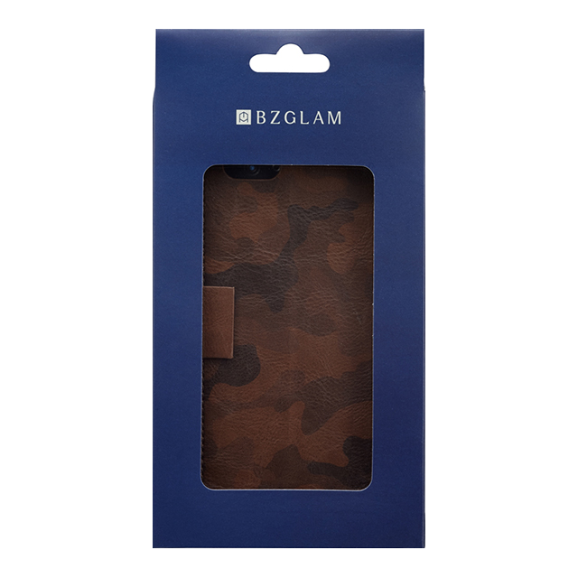 【iPhone6s/6 ケース】BZGLAM カモフラージュダイアリーカバー (ブラウン)goods_nameサブ画像