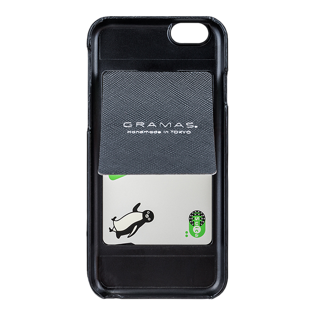【iPhone6s/6 ケース】Bridle Leather Case (Navy)サブ画像