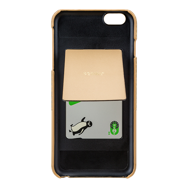 【iPhone6s Plus/6 Plus ケース】Back Leather Case ”Hex” (Champagne)サブ画像