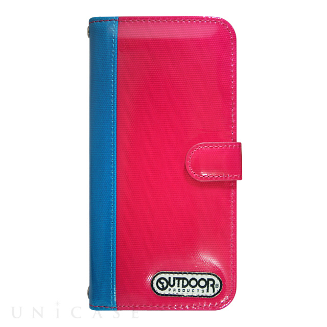 【iPhone6s/6 ケース】OUTDOOR Diary PinkxAqua for iPhone6s/6