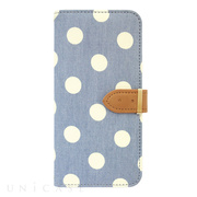 【iPhone6s/6 ケース】Denim Diary Dot White for iPhone6s/6