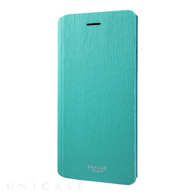 【iPhone6s Plus/6 Plus ケース】Flap Leather Case ”Colo” (Turquoise)