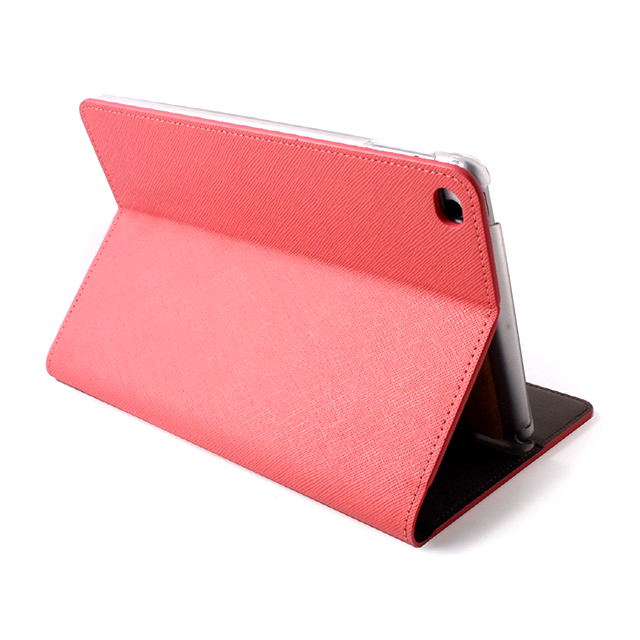 【iPad mini4 ケース】Saffiano Flip Case (ベビーピンク)サブ画像