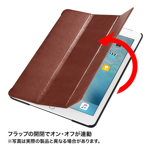 【iPad Pro(12.9inch) ケース】ソフトレザーケース (ブラウン)サブ画像