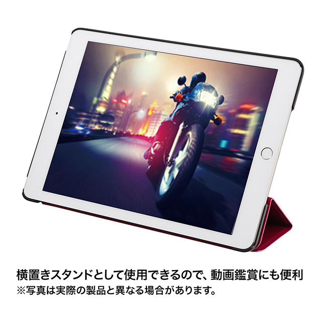 【iPad Pro(12.9inch) ケース】ソフトレザーケース (レッド)サブ画像