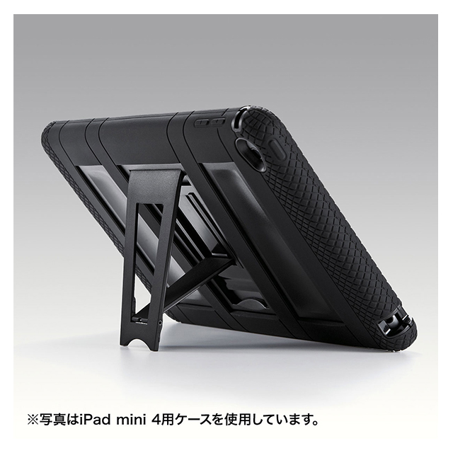 【iPad Pro(12.9inch) ケース】耐衝撃ケース (ブラック)サブ画像