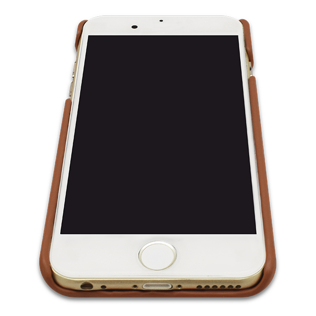 【iPhone6s/6 ケース】OSTRICH PU LEATHER Camel for iPhone6s/6サブ画像