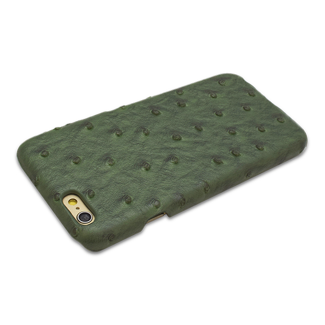 【iPhone6s/6 ケース】OSTRICH PU LEATHER Darkgreen for iPhone6s/6サブ画像
