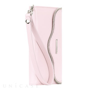 【iPhone6s/6 ケース】REBECCAMINKOFF Leather Folio Wristlet (Pale Pink)