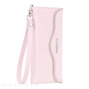 【iPhone6s Plus/6 Plus ケース】REBECCAMINKOFF Leather Folio Wristlet (Pale Pink)