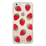 【iPhone6s Plus/6 Plus ケース】CLEAR (Strawberries Gold)