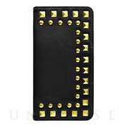 【iPhone6s/6 ケース】Studded Diary Black for iPhone6s/6