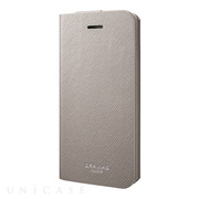 【iPhoneSE(第1世代)/5s/5 ケース】PU Leather Case “EURO Passione”  (Gray)