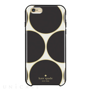 【iPhone6s Plus/6 Plus ケース】Hybrid Hardshell Case (Deborah Dot Cream/Black/Gold Foil)