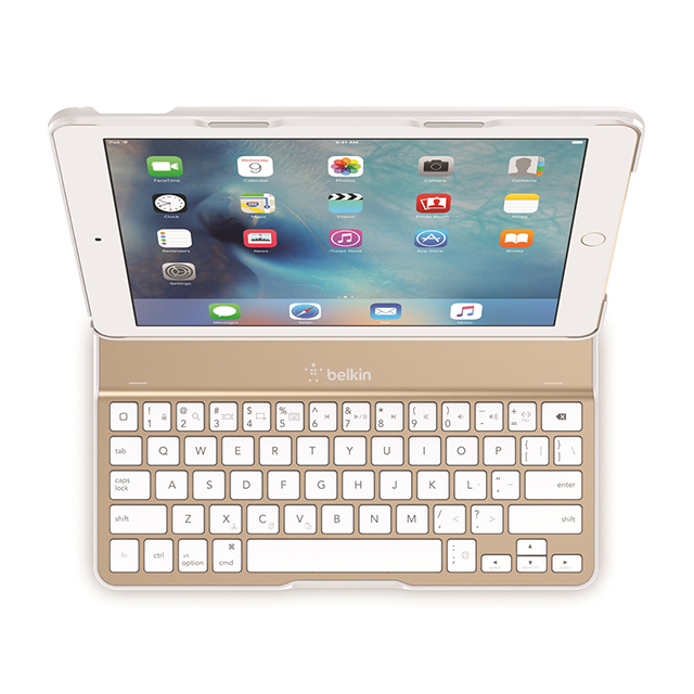 【iPad Pro(9.7inch) ケース】QODE Ultimate Lite キーボードケース (ホワイト/ゴールド)goods_nameサブ画像
