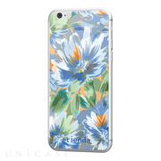 【iPhone6s/6 フィルム】rienda×CRYSTAL ARMOR 背面ガラス Bright flower (ブルー)