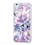 【iPhone6s/6 フィルム】rienda×CRYSTAL ARMOR 背面ガラス Bright flower (パープル)