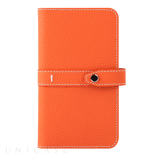 【マルチ スマホケース】Universal Folio Madison collection 5inch (Orange)